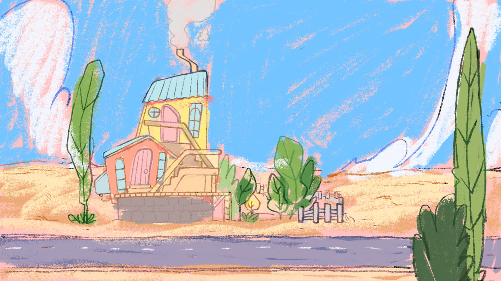 Scrap Cat Outback (concept art)